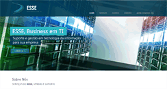 Desktop Screenshot of esse.com.br