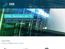 Tablet Screenshot of esse.com.br
