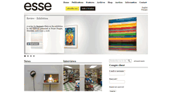 Desktop Screenshot of esse.ca